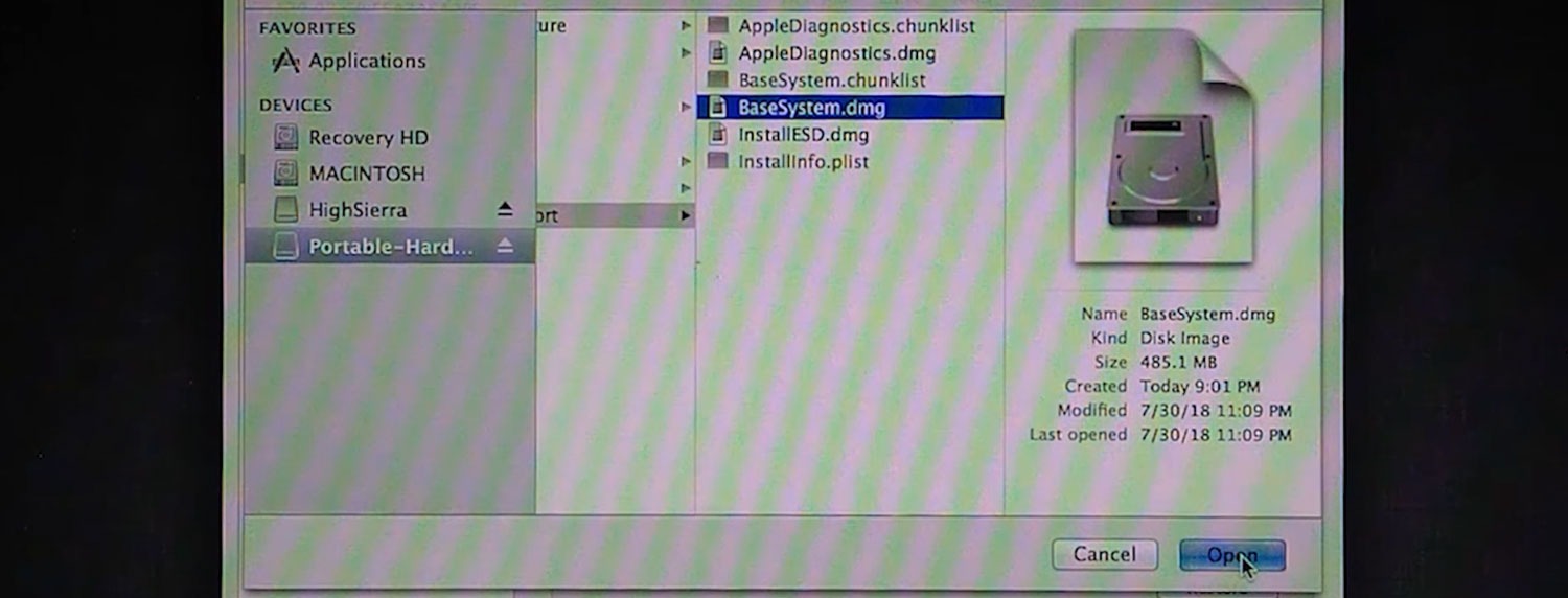 macOS-X-disk-utility-select-BaseSystem.dmg-click-open.jpg